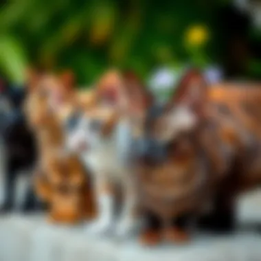 Diversity in Coat Colors of Oriental Shorthairs Various colors and patterns of Oriental Shorthair cats
