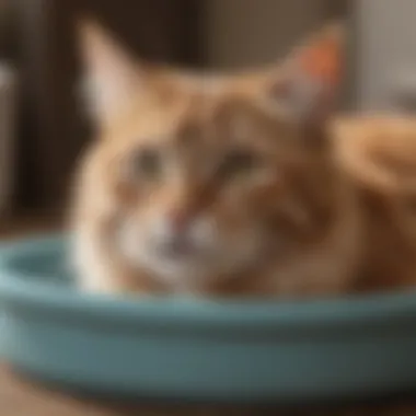 Health Factors Affecting Litter Box Use An infographic illustrating common health issues that affect a cat's litter box habits.