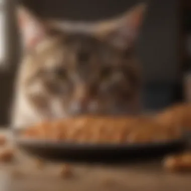 Measuring cat food portions accurately