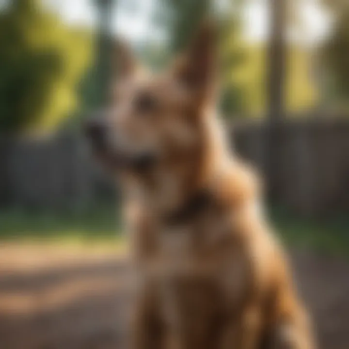 Durable fencing options for dogs in a yard