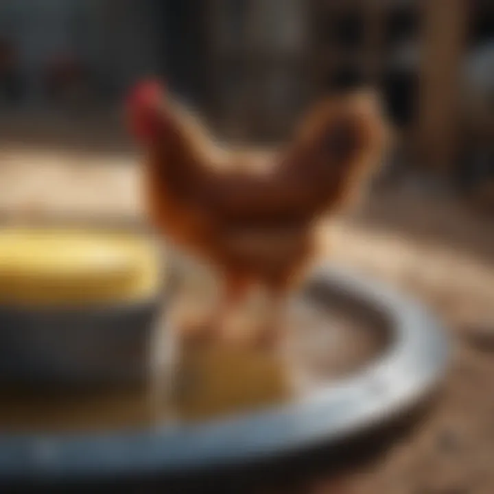 Comparison of chicken water feeder designs