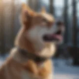 Durable dog collar designed for large breeds