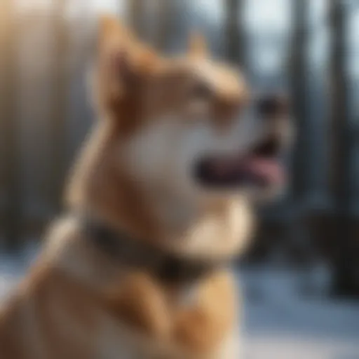 Durable dog collar designed for large breeds