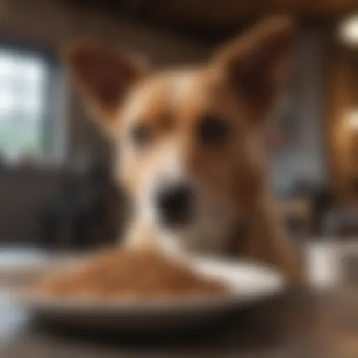 Nutrient-rich dog food for ear health