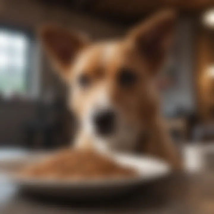 Nutrient-rich dog food for ear health