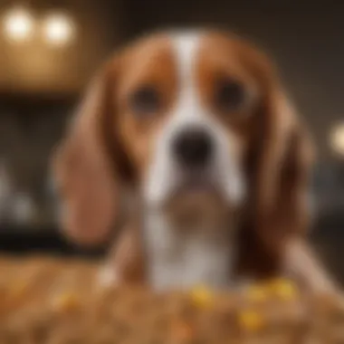 Quality Ingredients for Optimal Health Premium dog food ingredients displayed attractively