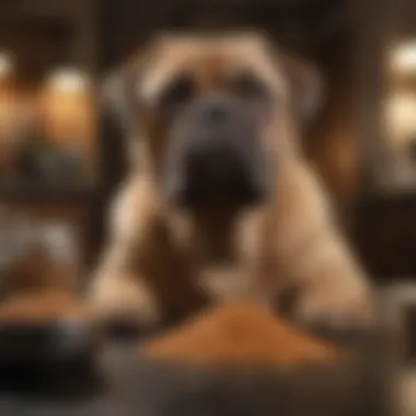 Top Dog Food Brands for Bullmastiffs Various dry dog food brands recommended for Bullmastiffs