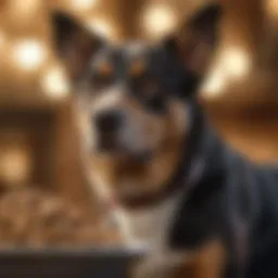 Nutritional ingredients of premium dog food