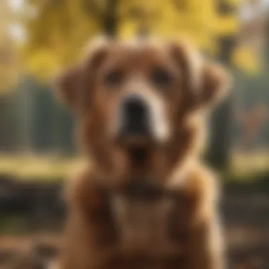 An ethical breeder showcasing healthy dogs.