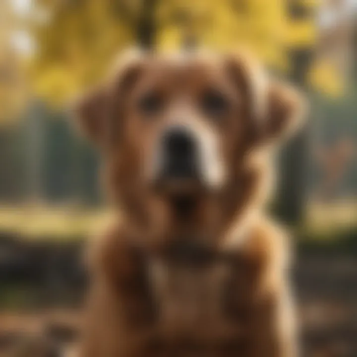 An ethical breeder showcasing healthy dogs.
