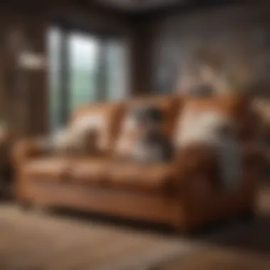 Easy Maintenance Couch for Pet Owners Couch with easy maintenance features for dog owners