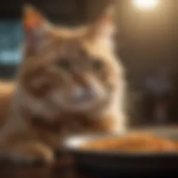 Premium wet cat food selection for weight gain