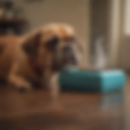 Visual representation of Bubba's Pet Odor Eliminator in a home setting