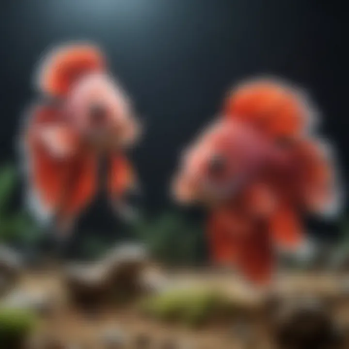 Visual representation of potential conflicts between betta and other fish