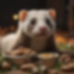 Canned ferret food in different brands