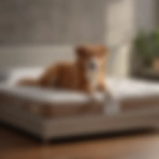 Comfortable orthopedic bed for dogs to alleviate arthritis pain