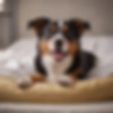 The Benefits of Orthopedic Beds for Dogs with Arthritis Happy dog enjoying support from an orthopedic bed