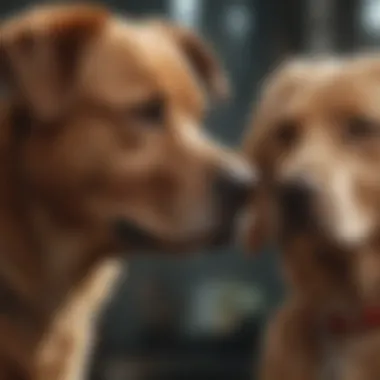 Harmony: The Connection Between Dog and Owner A harmonious bond between a dog and its owner
