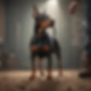 Effective Doberman Training Techniques Doberman participating in training session