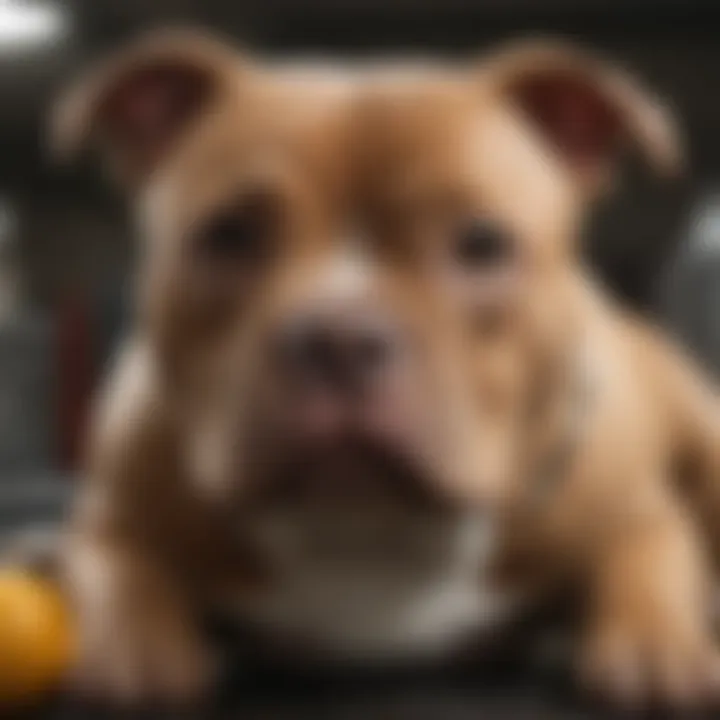 Transitioning food types for American Bully XL puppies
