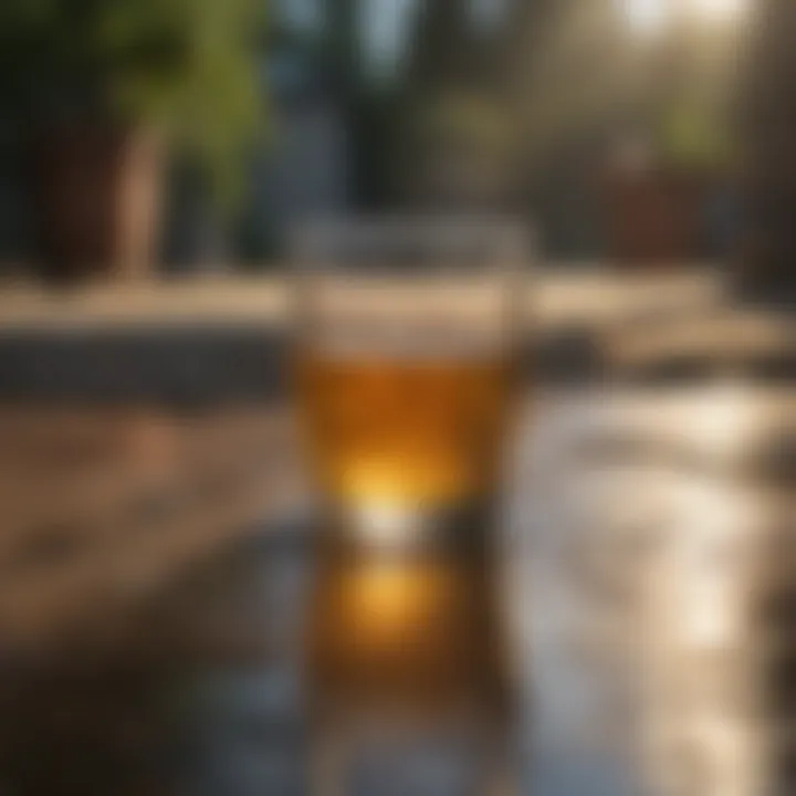 Visual representation of urine cleaning techniques and methods