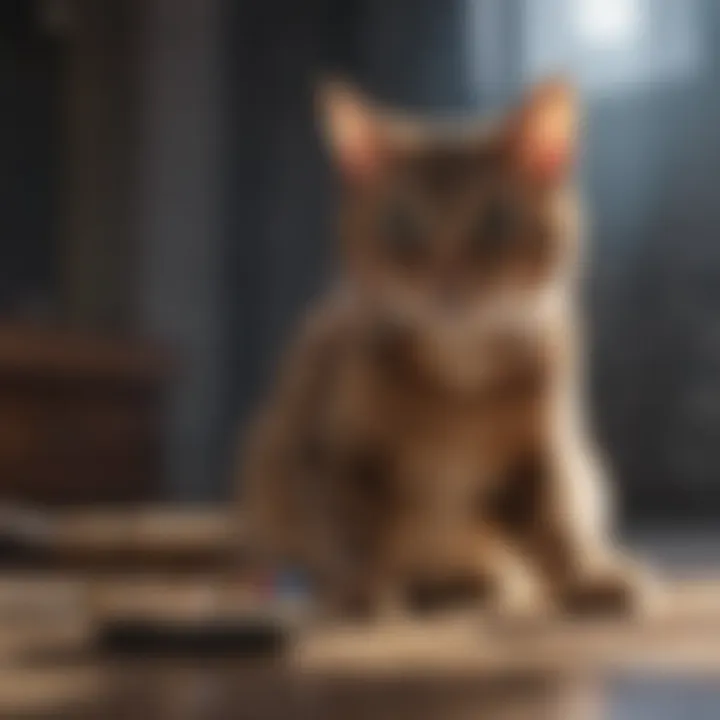 Safety tips for using battery-operated cat toys