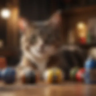 Variety of Battery-Operated Cat Toys Variety of battery-operated cat toys displayed together
