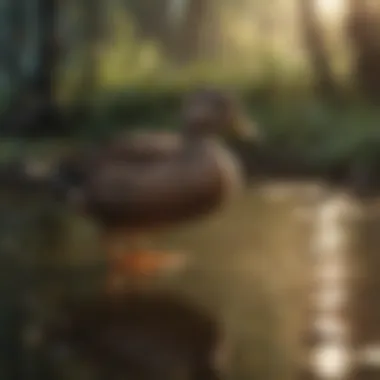 Understanding Duck Behavior Ducks exhibiting natural behaviors in a safe environment