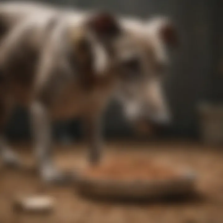 High-quality dog food for greyhounds