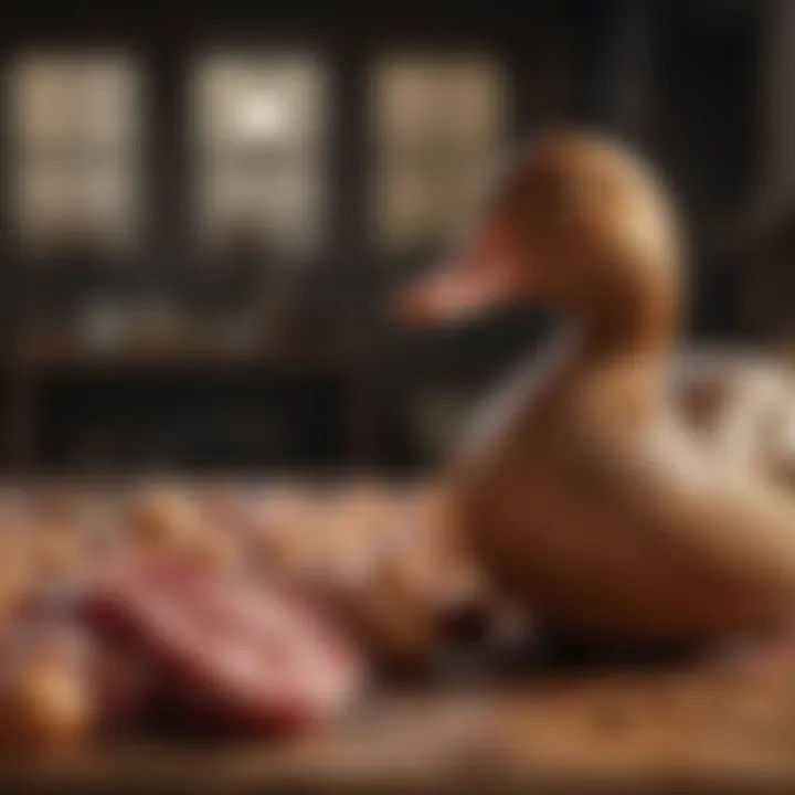 Nutritional feed options for meat ducks