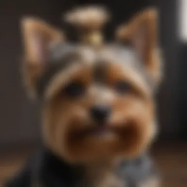 Different registry logos for Yorkshire Terriers