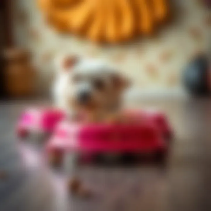 Materials of Dog Food Plate Stands Variety of materials used in dog food plate stands