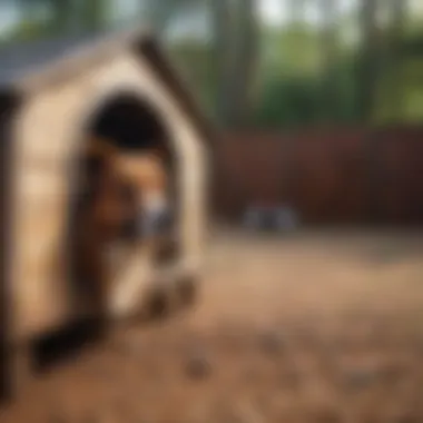 Wood vs Other Materials Infographic comparing wood-topped kennels to other materials