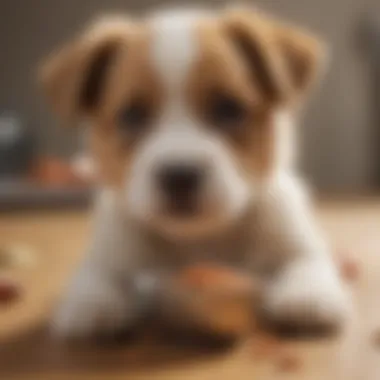 Palatability of Science Diet Puppy Food Happy puppy enjoying Science Diet food