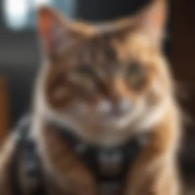 Safety Features in Cat Harnesses An infographic detailing the safety features of cat harnesses