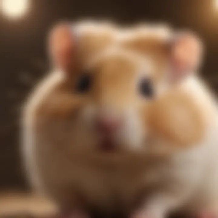 A detailed infographic highlighting essential hamster behavior traits.