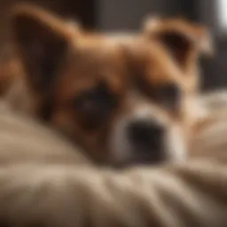 Luxurious fabric options for a cozy dog pillow