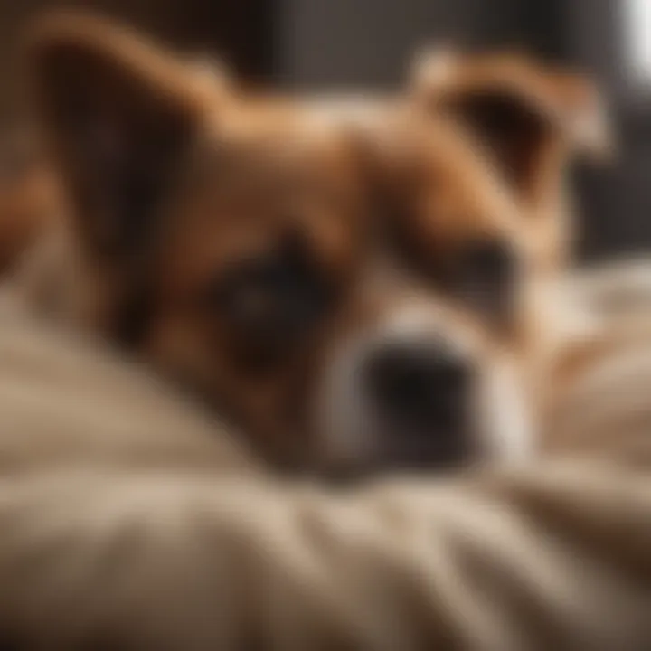 Luxurious fabric options for a cozy dog pillow