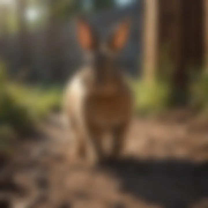 Maintenance tips for keeping a rabbit run clean