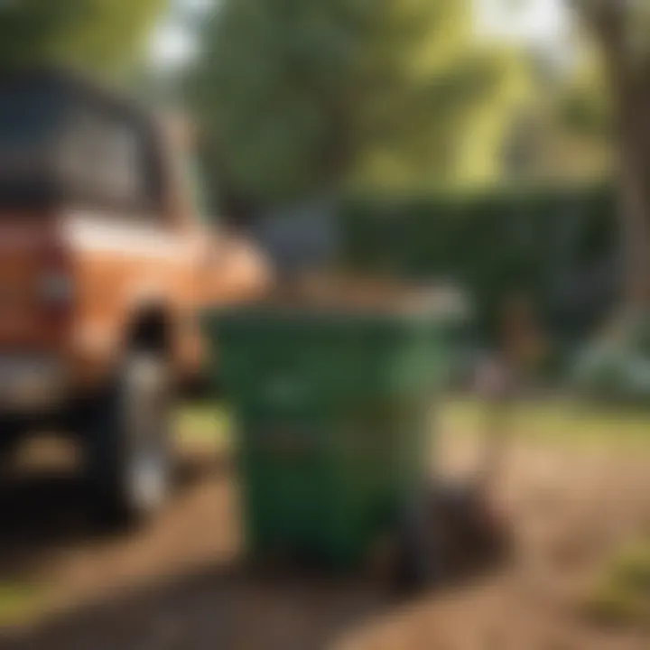 Eco-friendly practices in backyard waste management