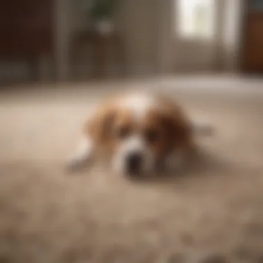 Techniques for Removing Dog Urine Stains Dog urine stain removal techniques demonstrated on carpet