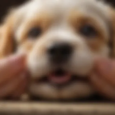 Groomed Puppy Nails Close-up of a puppy's nails after grooming