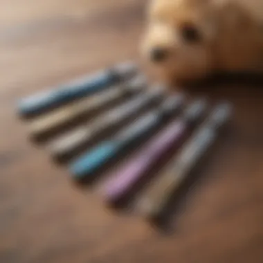 Selection of Puppy Nail Clippers Variety of nail clippers for puppies displayed