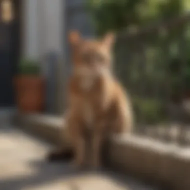 Innovative Barriers for Cat Management An outdoor space featuring barriers and eco-friendly solutions.