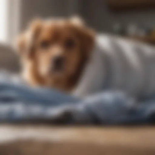 Close-up of freshly laundered clothes with no odor