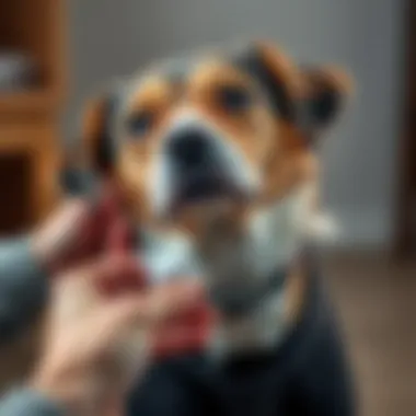Removing Dog Hair with Sticky Tape Sticky tape method for dog hair removal