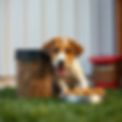 Storage containers for dog food