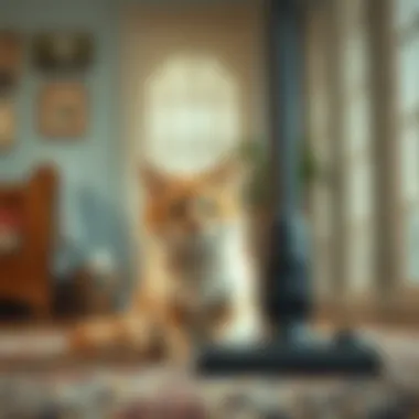 Vacuum cleaner specifically designed for pet hair