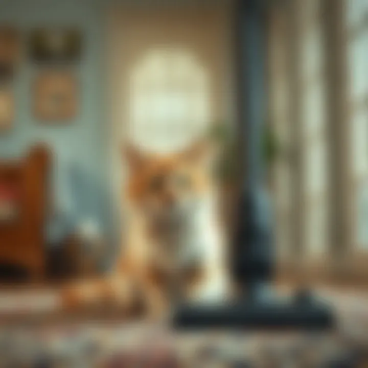 Vacuum cleaner specifically designed for pet hair