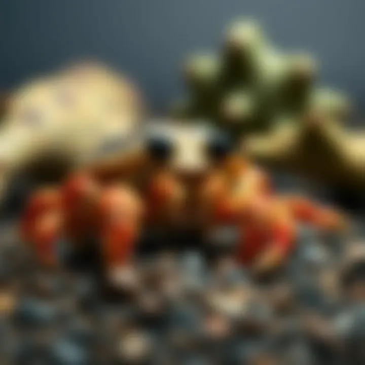 Health monitoring tools for hermit crab care